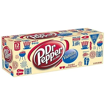 Abbildung von Dr Pepper Vanilla Float 24 x 355 ml