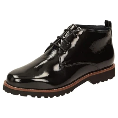 Abbildung von Sioux Meredith Schnürstiefelette, Damen, Größe: 36, Schwarz Schuhe