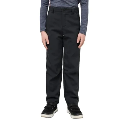 Abbildung von Jack Wolfskin Unisex Kinder Fourwinds Pants K Wanderhose, Granite Black, 104 EU