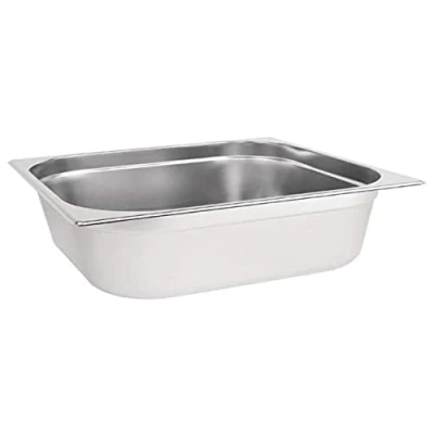 Abbildung von Vogue 2/3 Gastronorm Pfanne, Edelstahl, 13 l / 150 mm tiefer Lebensmittelbehälter