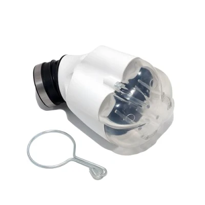 Abbildung von Luftfilter Doppler Air System NewStyle, weiss Filter schwarz