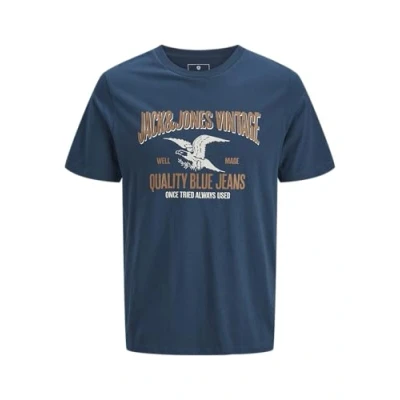 Abbildung von Jack &amp; Jones Print Shirt T Crew Neck mit großem Markenprint