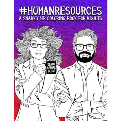 Abbildung von Human Resources: A Snarky HR Coloring Book for Adults