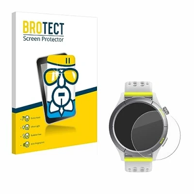 Abbildung von BROTECT Schutzglas für Huami Amazfit Cheetah Schutzfolie Panzer Folie Glas [Extrem Kratzfest 9H, Anti Fingerprint, Ultra Transparent]