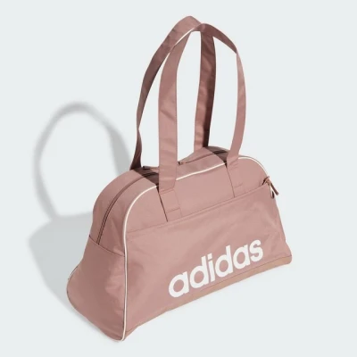 Abbildung von adidas Damen Linear Essentials Bowling Bag Handtasche, Warm Clay/White, Warmer Ton/Weiß, One Size