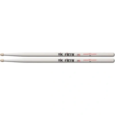 Abbildung von Vic Firth 5AW Drum Stick &quot;5A Amerikanische Klassik Serie, Hickory, Holzspitze&quot; (2er pack)