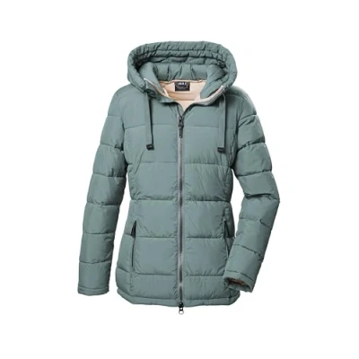 Abbildung von G.I.G.A. DX Damen Steppjacke mit Kapuze GW 68 WMN QLTD JCKT, aquaverde, 34, 42390 000