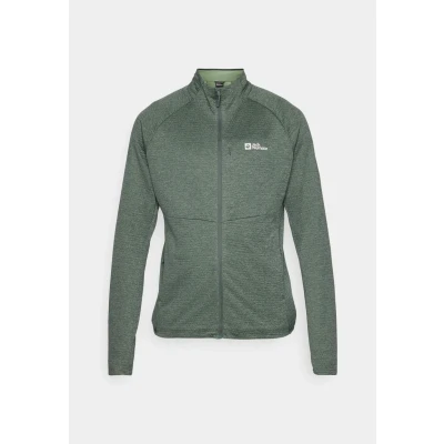 Abbildung von Jack Wolfskin Taiga Sweatjacke, Herren, Größe: Medium, Slate green