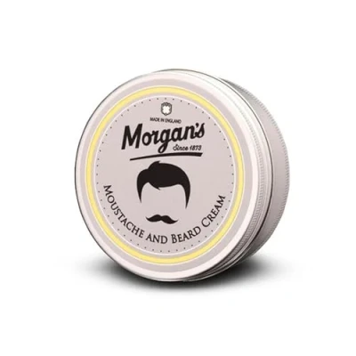 Abbildung von Morgan&#039;s Pomade Schnurrbart und Bartcreme, Feuchtigkeitsspendende pflegende Creme für alle Bartlängen, mit natürlichen Ölen, Aloe Vera Keratin 75ml