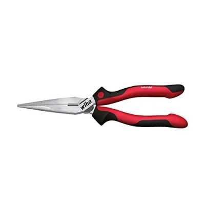 Abbildung von Wiha Z 05 0 02, Spitzzange, Stahl, Schwarz, Rot, 16 cm, 155 g