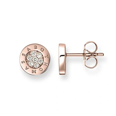 Abbildung von Thomas SABO Ohrringe, Damen, Größe: One Size, Roségold, weiss