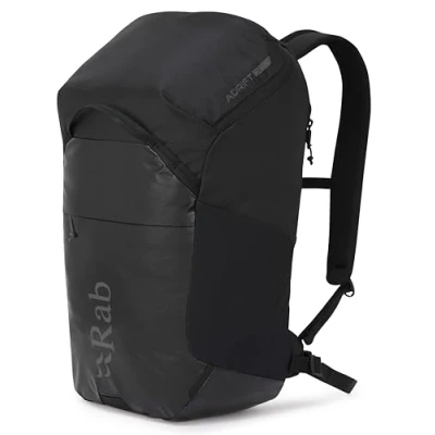 Abbildung von Rab Adrift 30 Alltagsrucksack zum Wandern, Klettern und Radfahren, Schwarz, Medium
