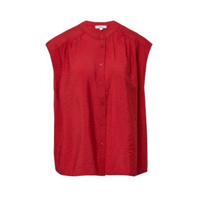 Abbildung von s.Oliver Bluse, Damen, Größe: 32, Mohnrot