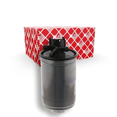 Abbildung von FEBI BILSTEIN 30371 Kraftstofffilter Leitungsfilter, mit Wasserabscheider AUDI: A2