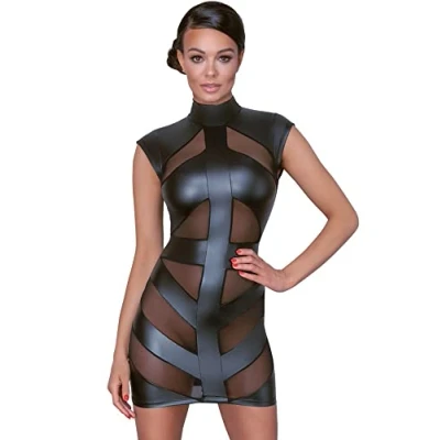 Abbildung von Kleid im Mattlook, vorne mit Powernet Einsätzen
