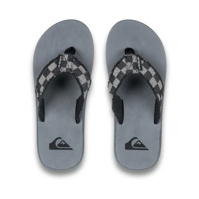 Abbildung von Quiksilver Monkey Abyss Zehentrenner, Herren, Größe: 43, Grey Textil