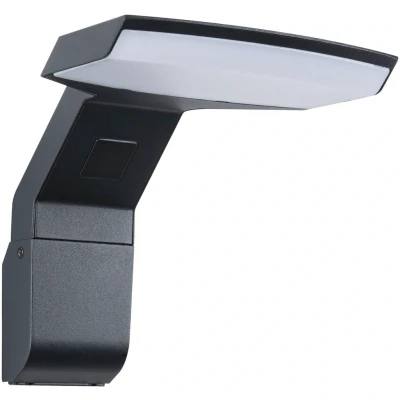 Abbildung von Paulmann 948.26 LED Außenwandleuchte Zenera seewasserresistent IP44 150x194mm 3000K 10W 700lm 230V Anthrazit Metall