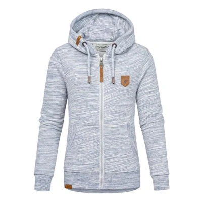 Abbildung von REPUBLIX Sweatjacke FREYA Damen Hoodie Sweatshirt Pullover Zipper Jacke
