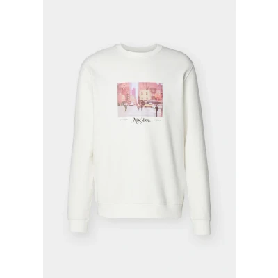 Abbildung von Only &amp; Sons Onsrobert Photo Sweatshirt, Herren, Größe: XS, Cloud dancer