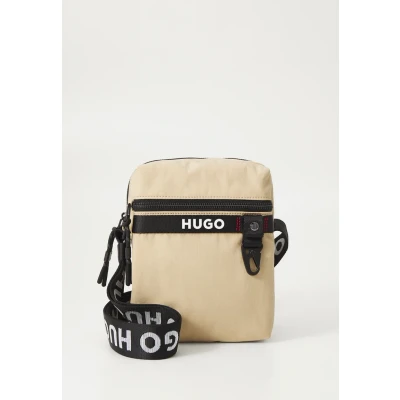 Abbildung von HUGO Dusky Unisex Umhängetasche, Größe: One Size, Open beige