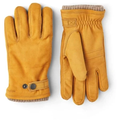Abbildung von Hestra Bergvik Primaloft Glove Herren Lederhandschuhe (Hellbraun 7 D) Fingerhandschuhe