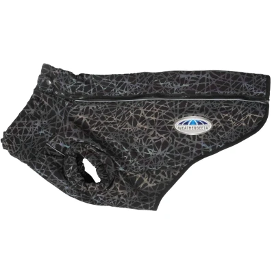 Abbildung von Weatherbeeta Hundejacke Comfitec Reflective Print Active Schwarz/Rainbow 35cm
