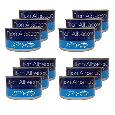 Abbildung von Albacore Thunfisch, natürlich, 12 Stück, 185 g