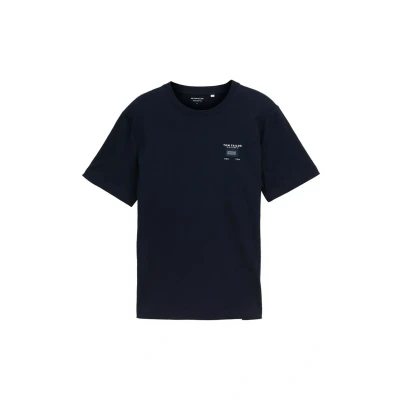 Abbildung von TOM Tailor SLUB Tshirt basic, Herren, Größe: Medium, Sky captain blue