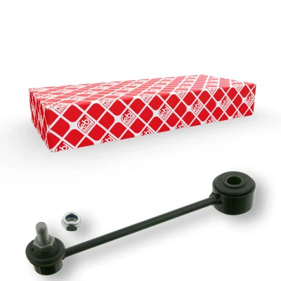 Abbildung von FEBI BILSTEIN 27866 Koppelstange Hinterachse links, rechts 194,5 M10 x 1,5 mit selbstsichernder Mutter VOLKSWAGEN: Golf 4 Schrägheck