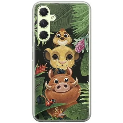 Abbildung von ERT GROUP Handyhülle für Samsung A54 5G Original und offiziell Lizenziertes Disney Muster Simba &amp; Friends 003 optimal an die Form des Handy angepasst, hülle aus TPU