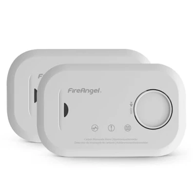 Abbildung von FireAngel Kohlenmonoxid Alarm FA6813 CO für Zuhause mit Batterien Reisen, tragbarer Monitor Testtaste