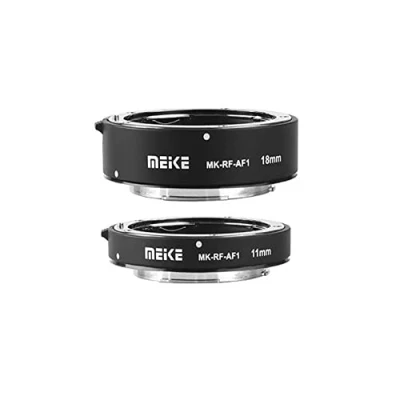 Abbildung von Meike MK RF AF1 Automatische Makro Verlängerungsringe (11mm und 18mm) Kompatibel mit Canon EOS R, RP