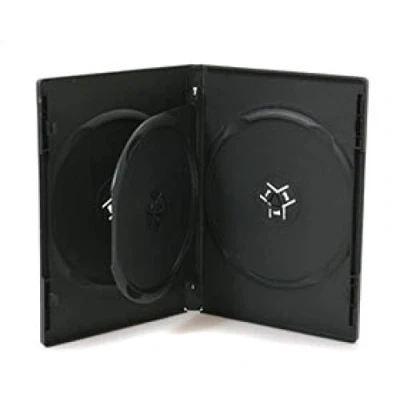Abbildung von DVD 3 Hüllen für DVDs mit Klapptray 50 Stück