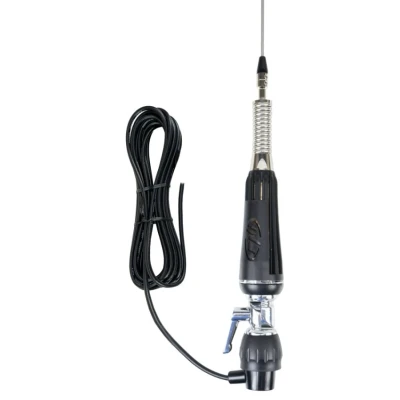 Abbildung von CB Antenne PNI LED 1000 faltbar, 80 cm lang, mit Kabel und Fester Butterfly Halterung, 26 30 MHz, 300 Watt, leuchtet bei Sendung