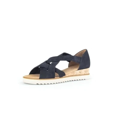 Abbildung von Gabor Keilsandalette, Damen, Größe: 40, Blue Schuhe
