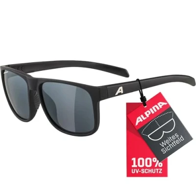 Abbildung von ALPINA NACAN III Verzerrungsfreie und Bruchsichere Sonnenbrille Mit 100% UV Schutz Für Erwachsene, black matt, One Size