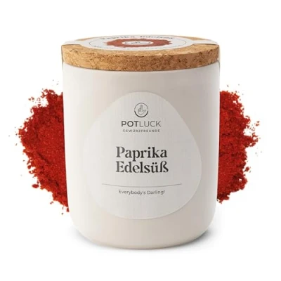 Abbildung von POTLUCK Paprika Edelsüß Gewürzmischung im Keramiktopf 65 g Vegan, glutenfrei und mit natürlichen Inhaltsstoffen