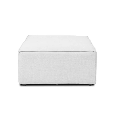 Abbildung von Modulares Sofa VERONA Hocker hellgrau