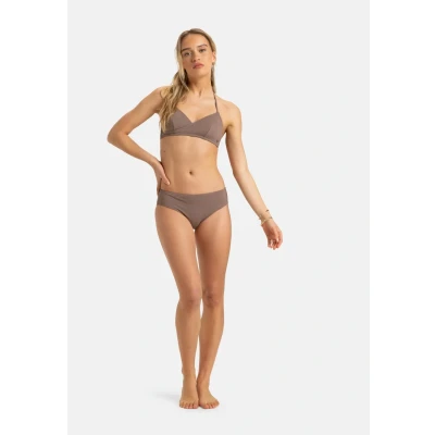 Abbildung von Roxy Lasca Bralette TRI SET Bikini, Damen, Größe: Large, Deep taupe