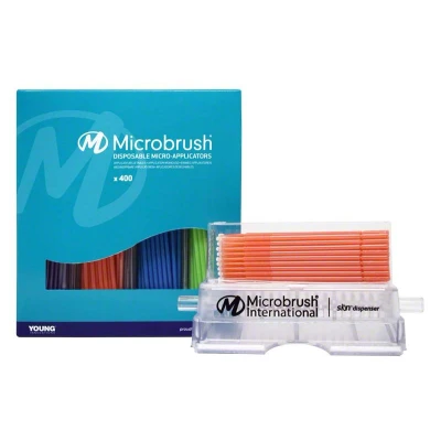 Abbildung von Microbrush Applikatoren Plus Kit gemischt, regular 400 Stück + 1 Dispenser
