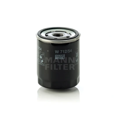 Abbildung von MANN FILTER W 712/54 Ölfilter 3/4 16 UNF mit einem Rücklaufsperrventil Anschraubfilter SKODA: Fabia I Limousine, Schrägheck, 1 Combi
