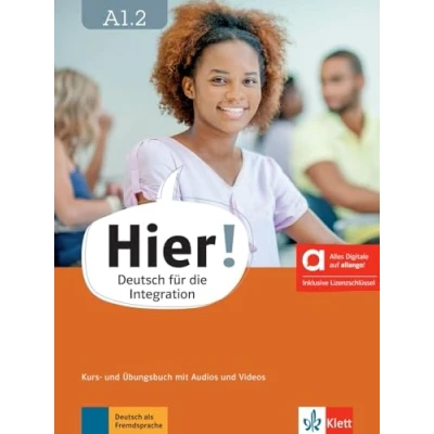 Abbildung von Hier! A1.2 Hybride Ausgabe allango: Deutsch für die Integration. Kurs und Übungsbuch mit Audios Videos inklusive Lizenzschlüssel allango (24 Monate) (Hier!: Integration)