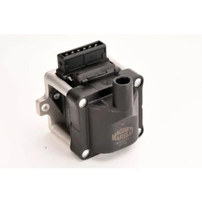 Abbildung von MAGNETI MARELLI 060717077012 Zündspule VOLKSWAGEN: Passat B3/B4 Variant, TRANSPORTER 4 Bus, Polo II Coupe, SEAT: Ibiza 2, TOLEDO 1