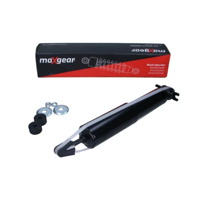 Abbildung von MAXGEAR 11 0992 Stoßdämpfer Vorderachse Gasdruck 420 305 Dämpfer ohne Zuganschlagfeder oben Stift MITSUBISHI: PAJERO 1, 1 Canvas Top