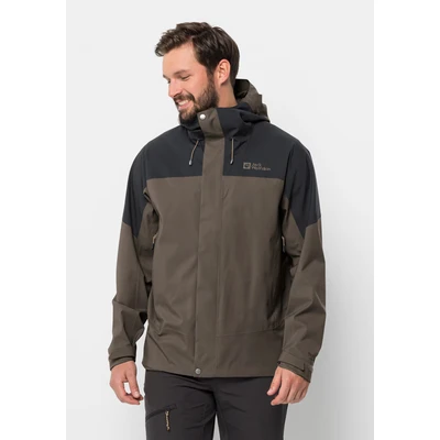 Abbildung von Jack Wolfskin Trekkingjacke &quot;KAMMWEG 2L JKT M&quot;, mit Kapuze