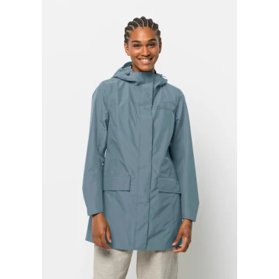 Abbildung von Jack Wolfskin CAPE YORK Paradise Hardshelljacke, Damen, Größe: XS, Citadel