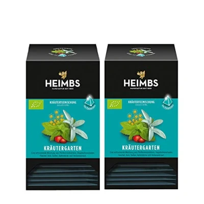 Abbildung von HEIMBS Bio Kr?utergarten, 20 Pyramidenbeutel, 2er Pack