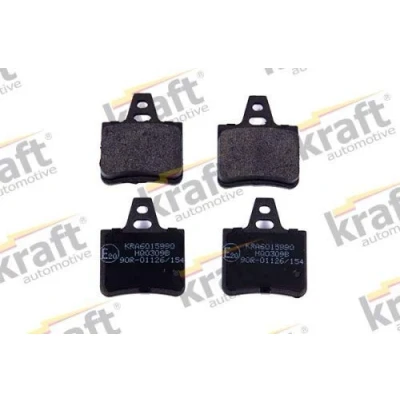 Abbildung von KRAFT 6015990 Bremsbelagsatz Hinterachse CITROËN: XM II Schrägheck, Xantia Kombi