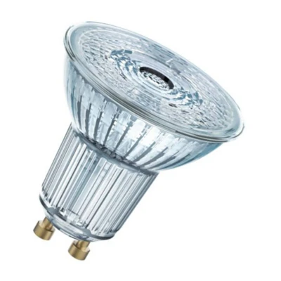 Abbildung von OSRAM PAR16 LED Reflektorlampe mit GU10 Sockel, Warmweiss (2700K), Glas Spot, 4.3W, Ersatz für 50W Reflektorlampe, STAR PAR16, Warmweiß