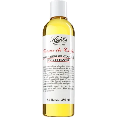 Abbildung von Kiehl&#039;s Since 1851 creme De Corps Smoothing Oil to foam Body Cleanser Dry 250ml